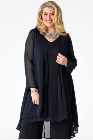 Yoek Blouse-jasje | Blauw | Maat S