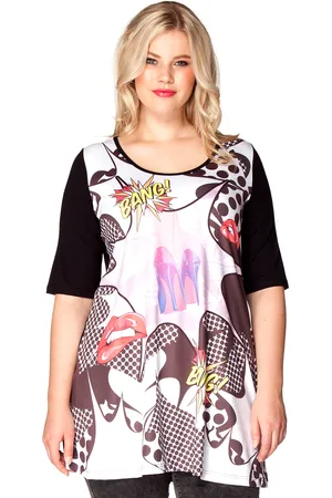 Yoek Shirt flare BANG! | Zwart | Maat S