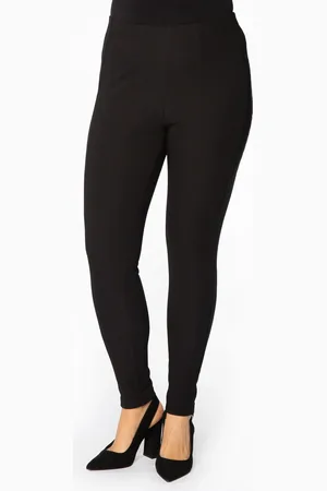 Yoek Legging OTTOMAN | Zwart | Maat 38/40