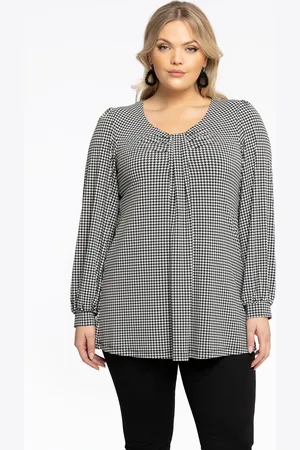 Yoek Tuniek flare | Zwart | Maat 38/40