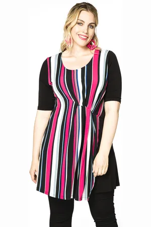 Yoek Tunic asymmetric/ROXY | Multi | Maat 38/40
