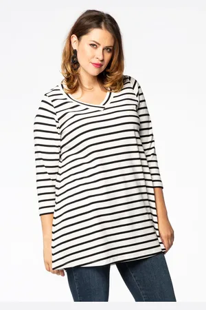 Yoek Tuniek flare v-neck | Beige | Maat 38/40