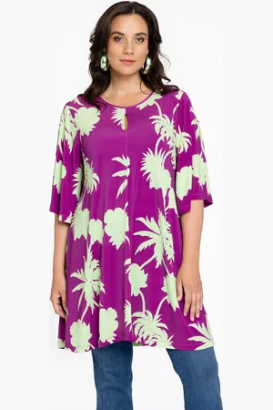 Yoek Tuniek wide bottom ARTICHOKE | Roze | Maat 42/44