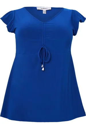 Yoek Top | Indigo | Maat 38/40
