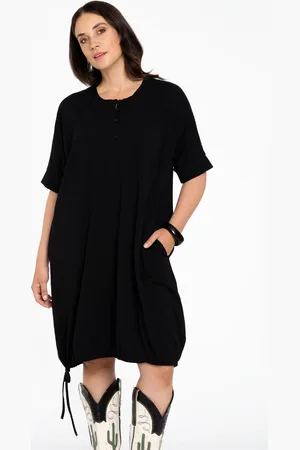 Yoek Tuniek met koord | Zwart | Maat 38/40