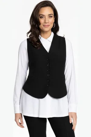Yoek Gilet | Zwart | Maat 38/40