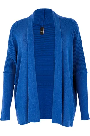 Yoek Cardigan dolman sleeve | Indigo | Maat 38/40