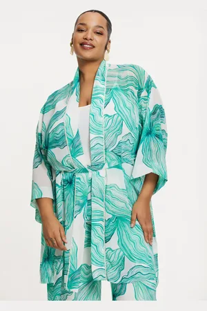Yoek Kimono SEASTAR | Turquoise | Maat 38/40