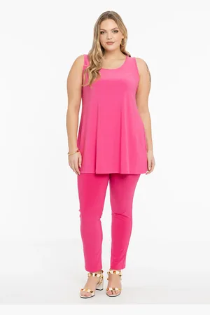 Yoek Pantalon | Roze | Maat 38/40