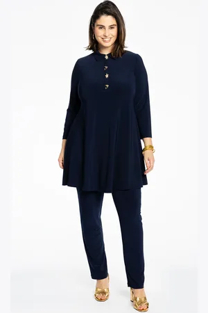Yoek Pantalon | Blauw | Maat 38/40