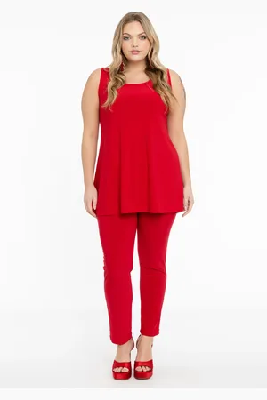 Yoek Pantalon | Rood | Maat 38/40