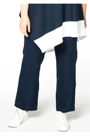 Yoek Broek taillekoord | Blauw | Maat 38/40