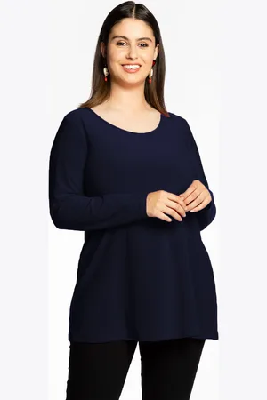 Yoek Tuniek wide bottom | Blauw | Maat 38/40