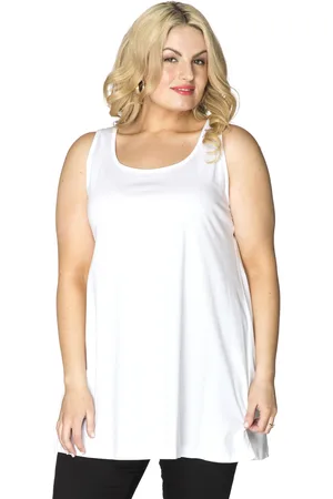 Yoek Top flare | Wit | Maat 38/40
