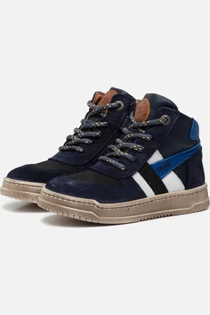 Develab Mid Cut Sneakers Leer