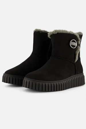 QS by s.Oliver Gevoerde boots Suede