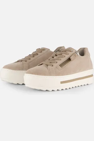 Gabor Sneakers taupe Suede