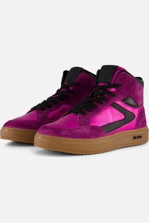 Hip Hoge sneakers metallic