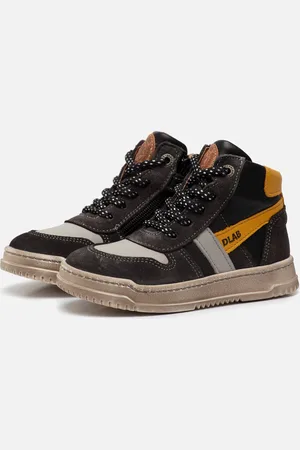 Develab Mid Cut Sneakers Leer