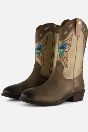Develab Cowboylaarzen Leer