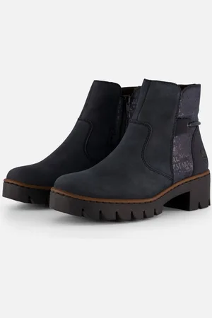 Rieker Enkellaarsjes Nubuck