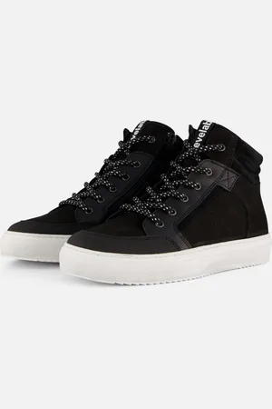 Develab Mid Cut Sneakers Leer