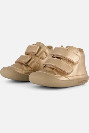Shoesme Leren lopen schoenen met velcro