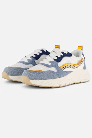 Posh By Poelman Denim Sneakers Textiel
