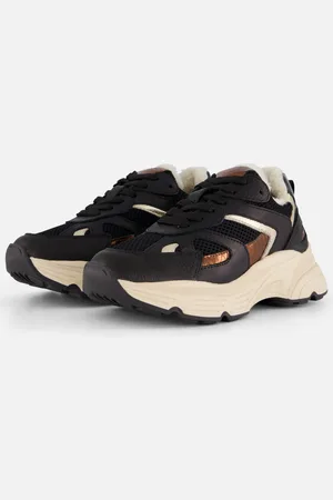 PS Poelman Sneakers Metallic Leer