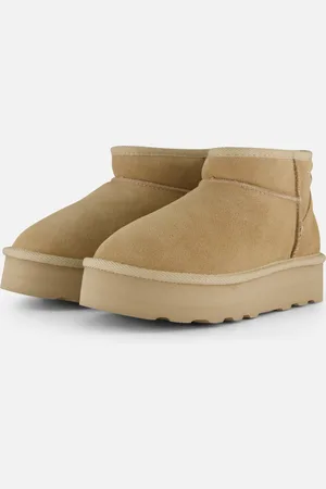 QS by s.Oliver Plateau Gevoerde boots Suede