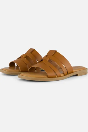Tamaris Slippers Leer