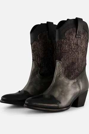 Lazamani Cowboylaarzen Leer