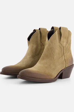 Lazamani Western Cowboylaarzen Leer