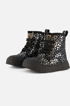 Shoesme Babyschoenen zwart Leer