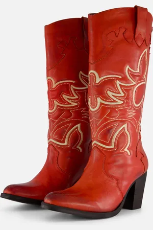 Lazamani Cowboylaarzen Leer