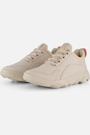 Ecco MX Sneakers beige Leer