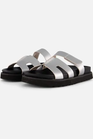 Ann Rocks Sandalen zwart Pu