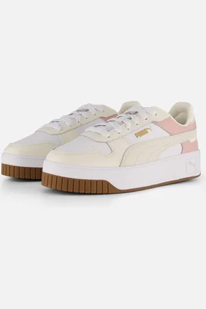 PUMA Carina Street Sneakers beige Leer