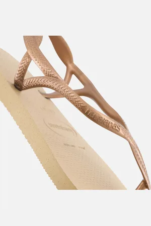 Havaianas Luna Slippers goud Rubber
