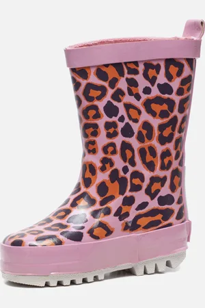 Shoesme Regenlaarzen luipaard Rubber 740223