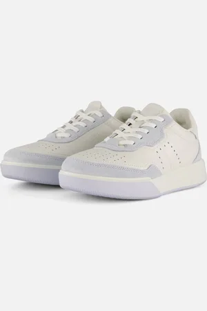 Ecco Street Court Sneakers Leer