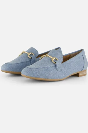 Marco Tozzi Denim Instappers Textel
