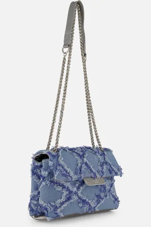 Charme Schoudertas Denim Canvas
