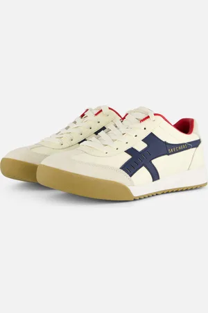 Skechers Zinger Manzilla Sneakers wit Leer
