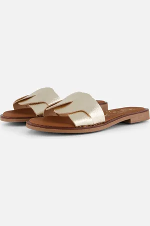 Oh my sandals Slippers Leer