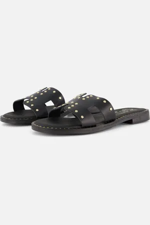 Oh my sandals Slippers Leer