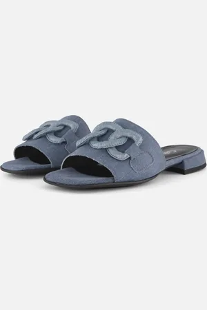 Gabor Denim Slippers Textiel