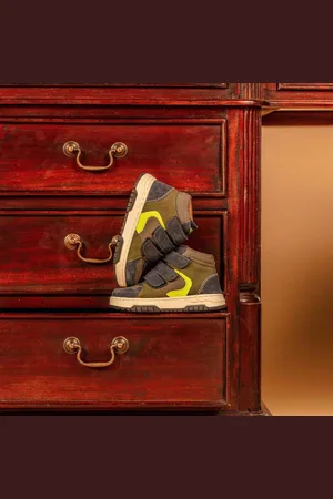 Muyters Velcro Sneakers Leer