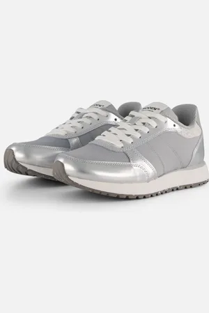 Woden Ronja Metallic Sneakers Leer