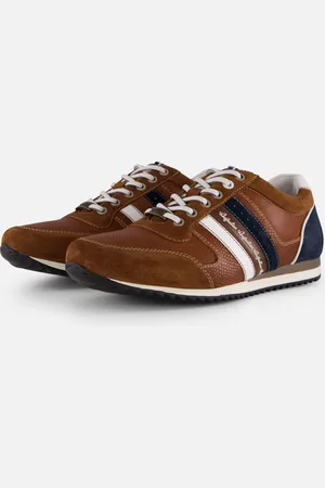 Australian Camaro Tan Blue Sneakers